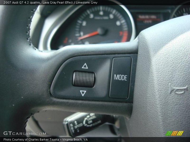 Controls of 2007 Q7 4.2 quattro