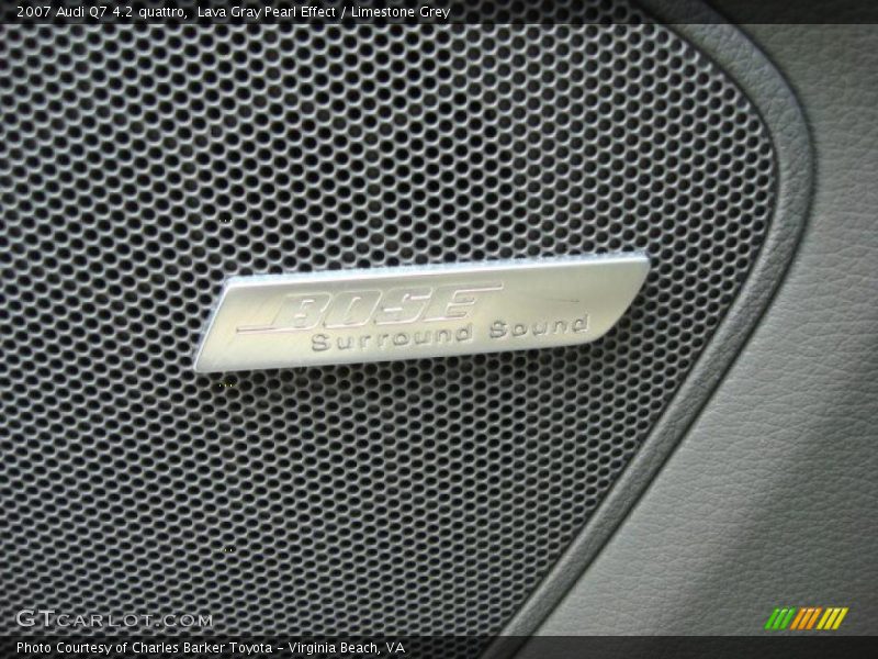 Lava Gray Pearl Effect / Limestone Grey 2007 Audi Q7 4.2 quattro