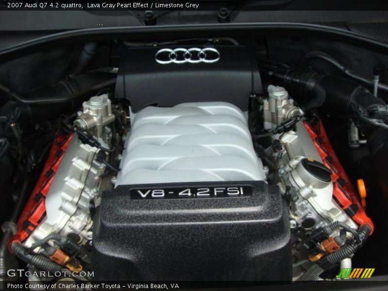  2007 Q7 4.2 quattro Engine - 4.2 Liter FSI DOHC 32-Valve VVT V8
