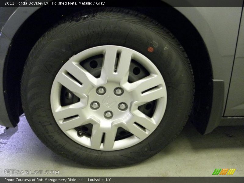 Polished Metal Metallic / Gray 2011 Honda Odyssey LX