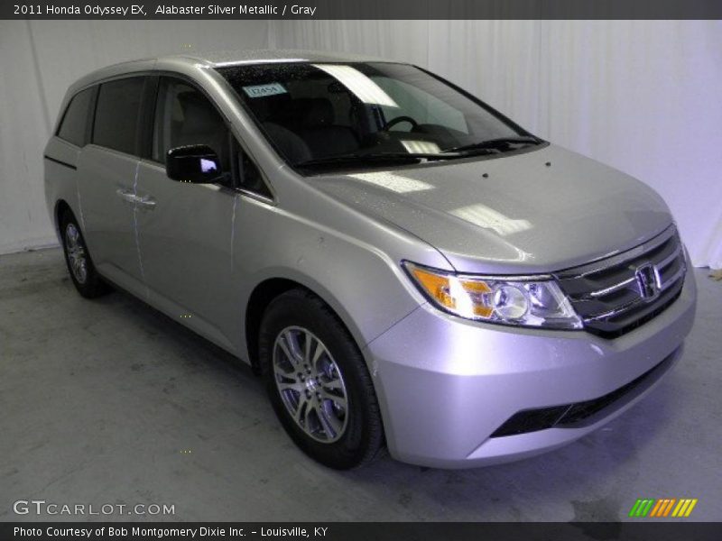 Alabaster Silver Metallic / Gray 2011 Honda Odyssey EX