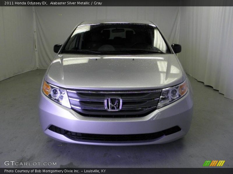 Alabaster Silver Metallic / Gray 2011 Honda Odyssey EX