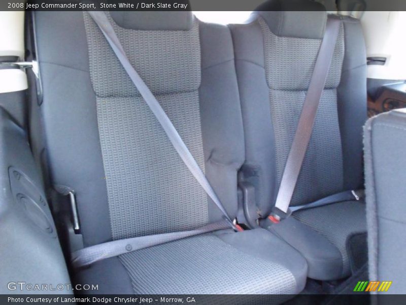 Stone White / Dark Slate Gray 2008 Jeep Commander Sport