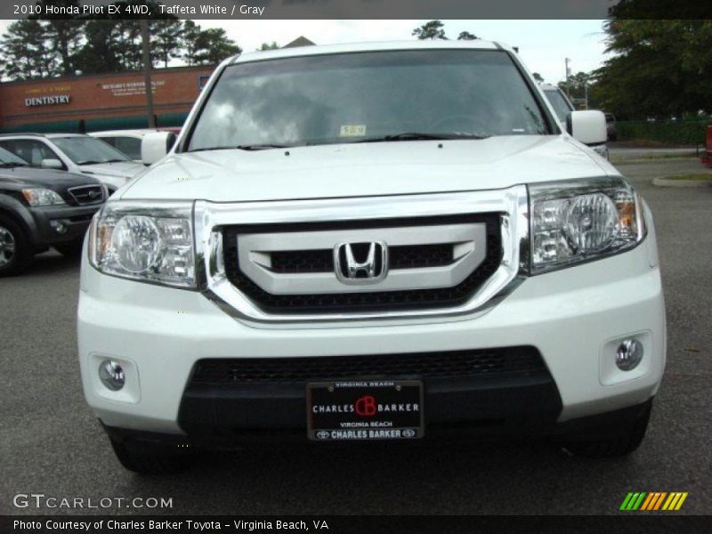 Taffeta White / Gray 2010 Honda Pilot EX 4WD