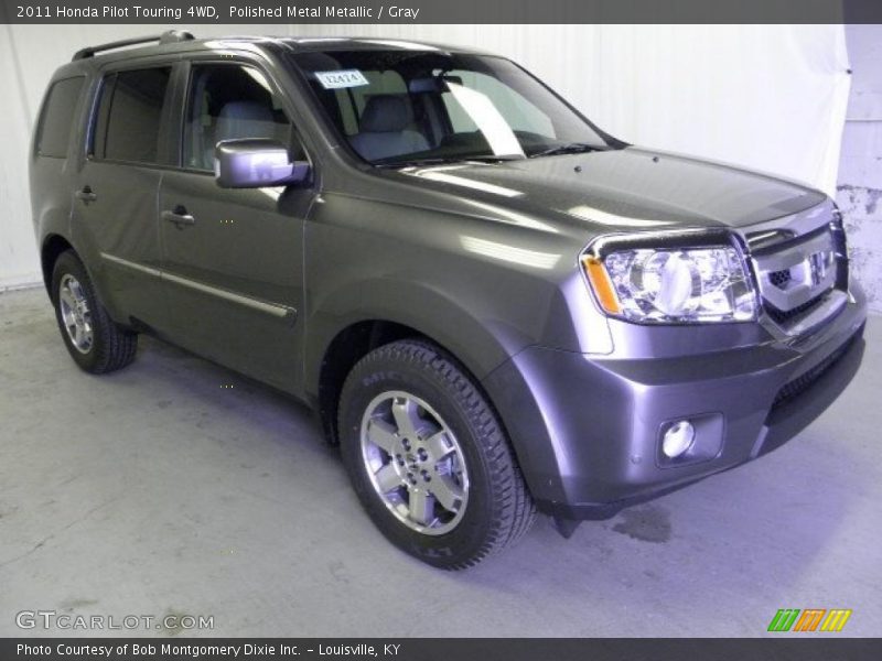 Polished Metal Metallic / Gray 2011 Honda Pilot Touring 4WD