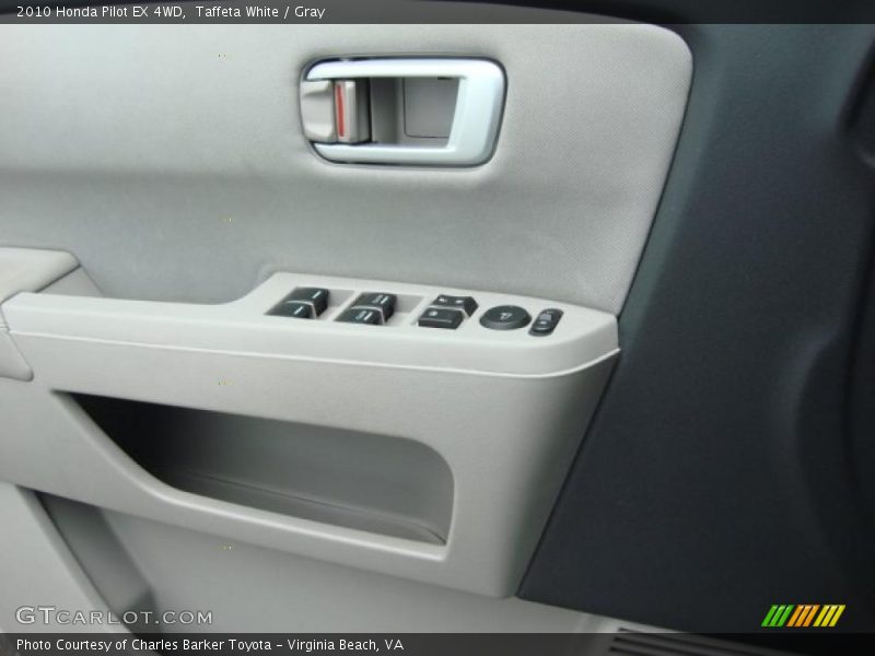 Taffeta White / Gray 2010 Honda Pilot EX 4WD