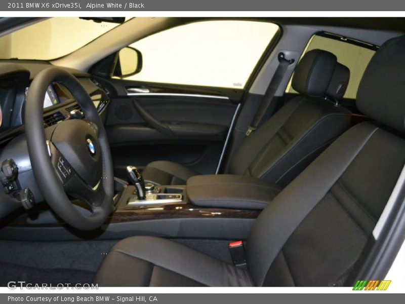 Alpine White / Black 2011 BMW X6 xDrive35i