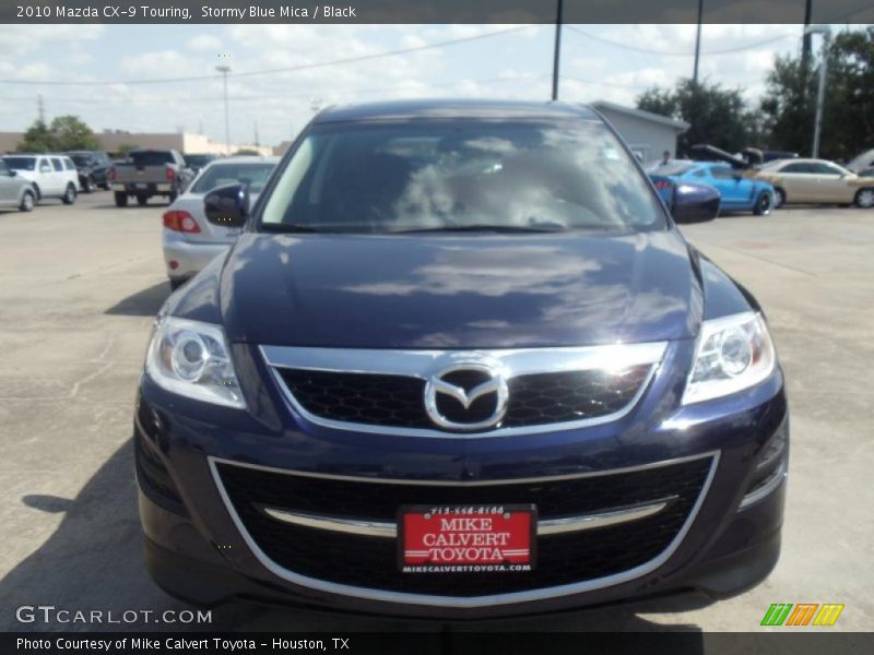 Stormy Blue Mica / Black 2010 Mazda CX-9 Touring
