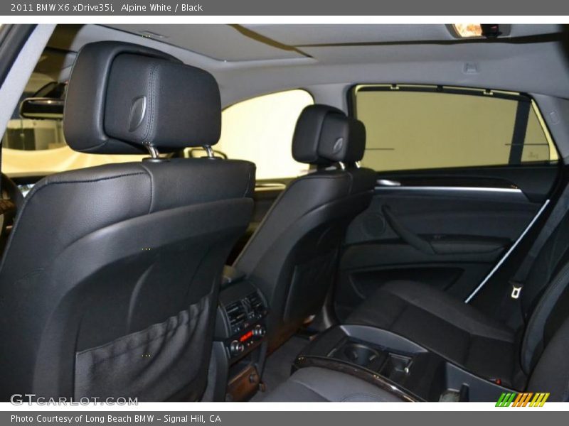 Alpine White / Black 2011 BMW X6 xDrive35i