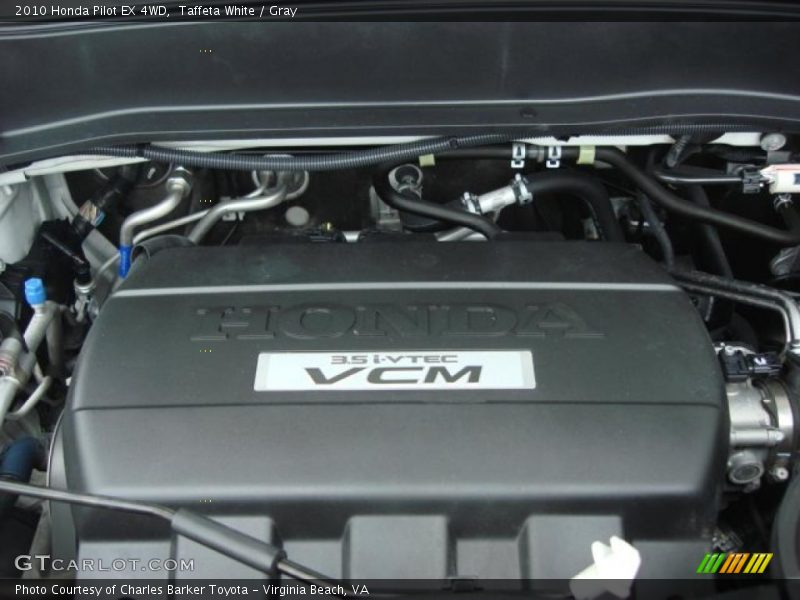 Taffeta White / Gray 2010 Honda Pilot EX 4WD