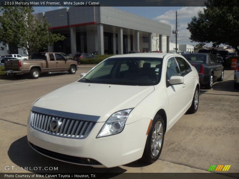 White Suede / Camel 2010 Mercury Milan V6 Premier