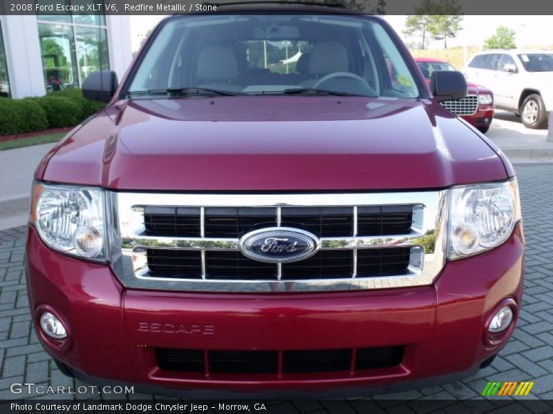 Redfire Metallic / Stone 2008 Ford Escape XLT V6