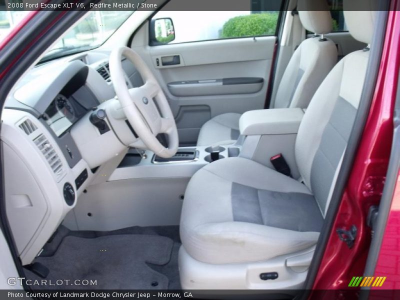 Redfire Metallic / Stone 2008 Ford Escape XLT V6