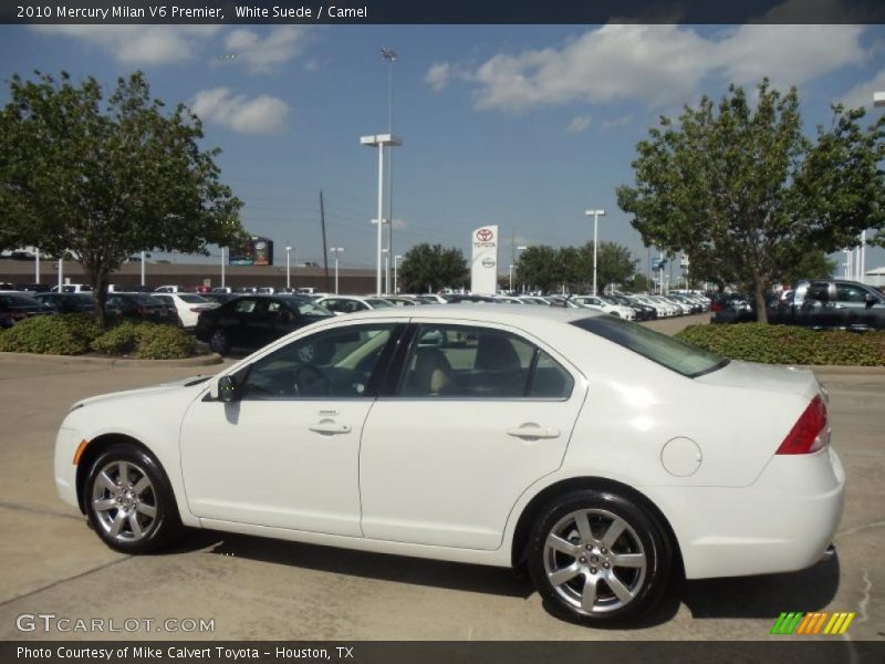 White Suede / Camel 2010 Mercury Milan V6 Premier