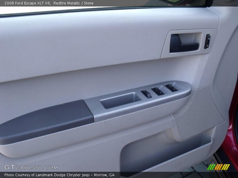 Redfire Metallic / Stone 2008 Ford Escape XLT V6
