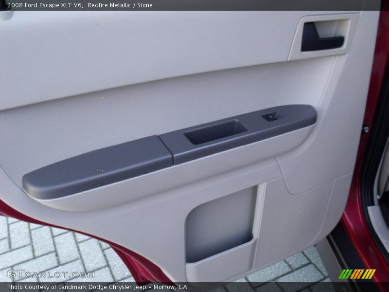 Redfire Metallic / Stone 2008 Ford Escape XLT V6