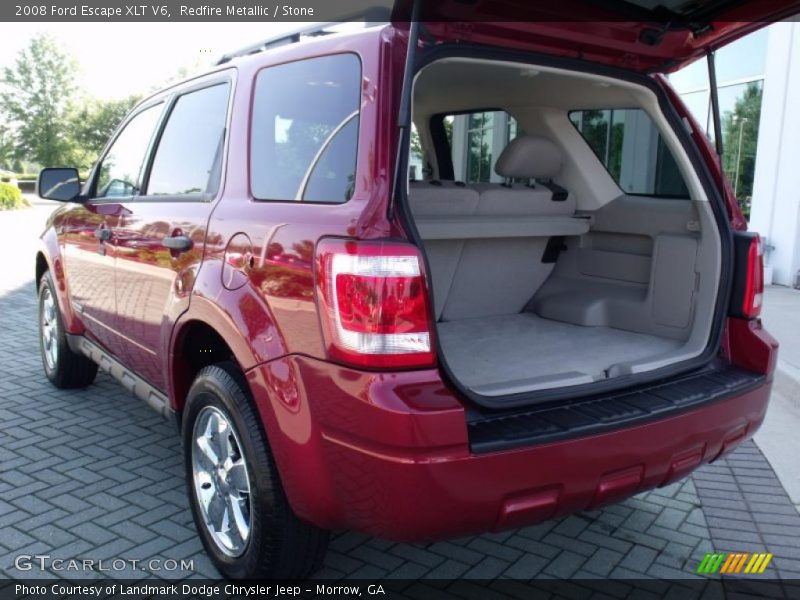 Redfire Metallic / Stone 2008 Ford Escape XLT V6