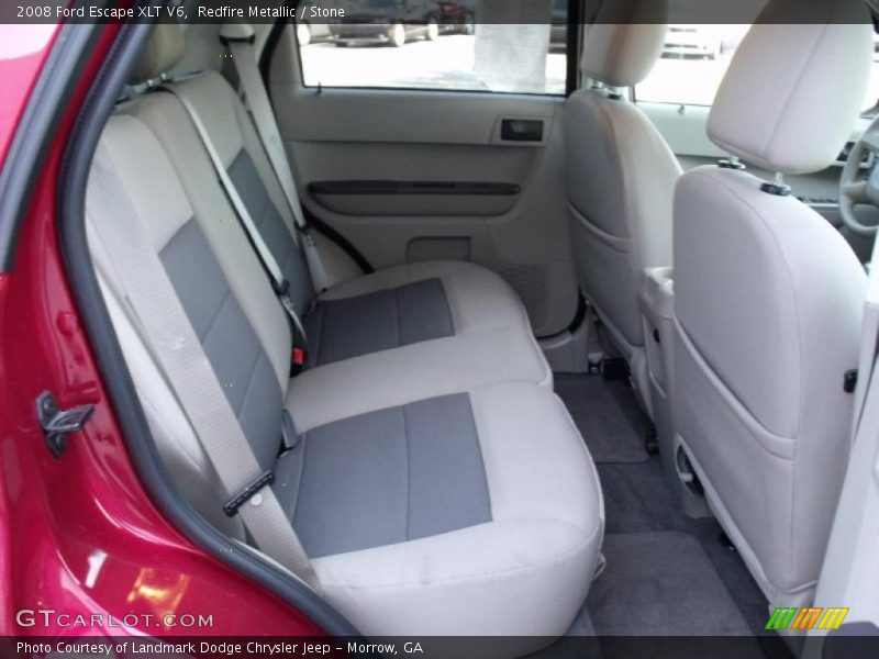 Redfire Metallic / Stone 2008 Ford Escape XLT V6
