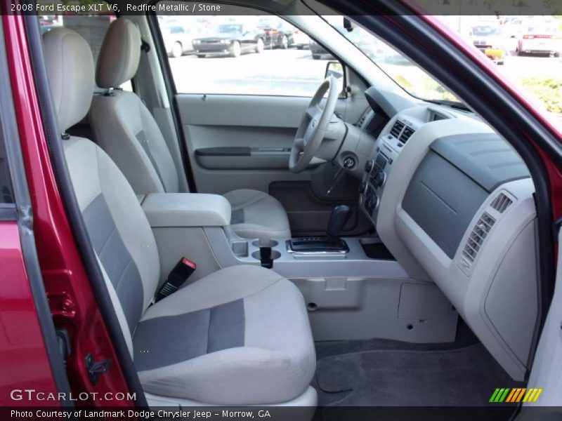 Redfire Metallic / Stone 2008 Ford Escape XLT V6