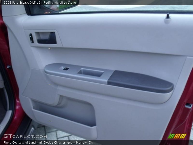 Redfire Metallic / Stone 2008 Ford Escape XLT V6