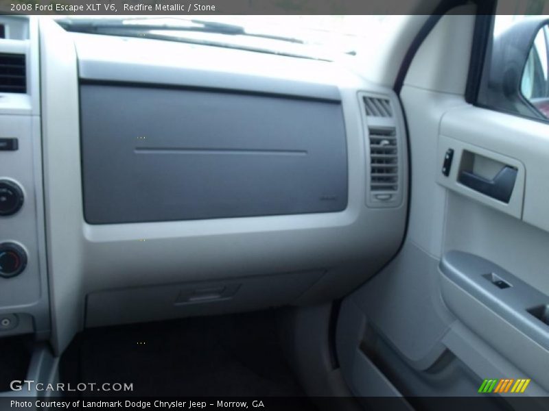 Redfire Metallic / Stone 2008 Ford Escape XLT V6