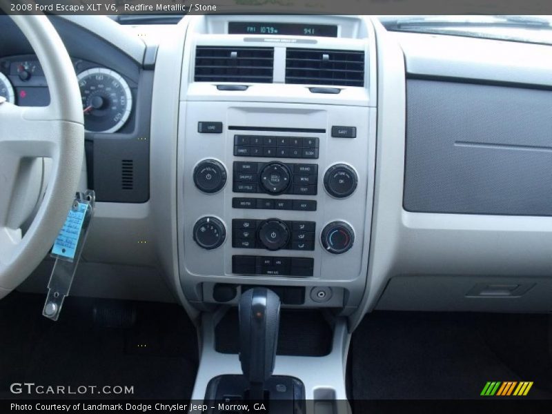 Redfire Metallic / Stone 2008 Ford Escape XLT V6