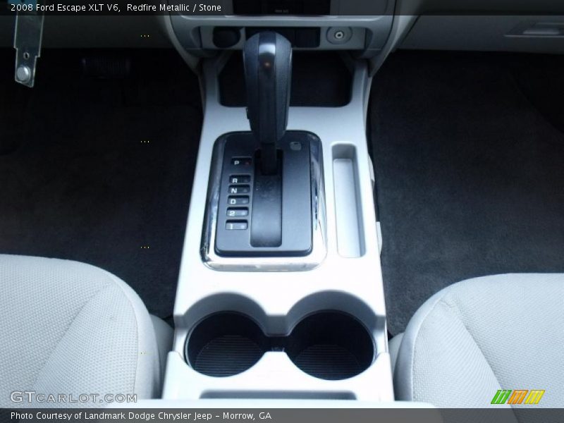 Redfire Metallic / Stone 2008 Ford Escape XLT V6