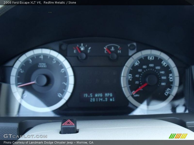 Redfire Metallic / Stone 2008 Ford Escape XLT V6