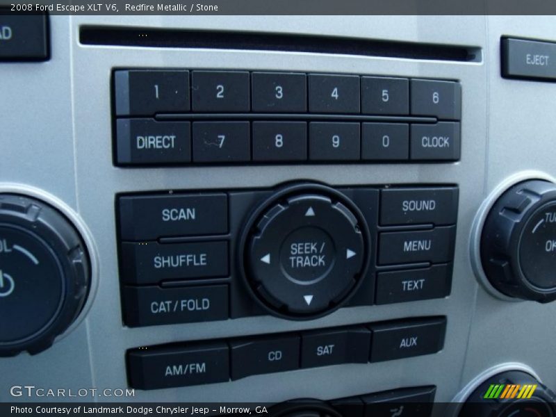 Redfire Metallic / Stone 2008 Ford Escape XLT V6
