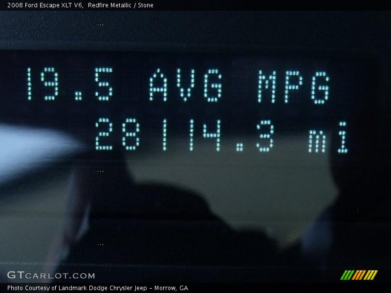 Redfire Metallic / Stone 2008 Ford Escape XLT V6