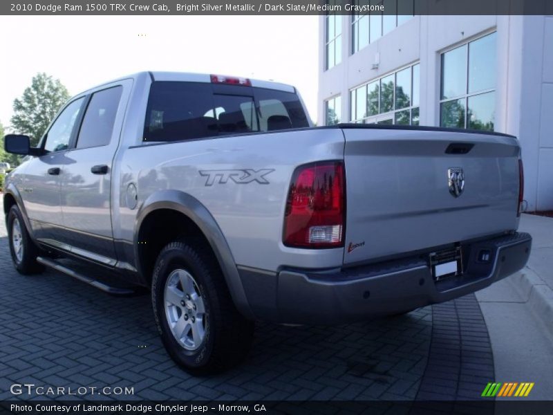 Bright Silver Metallic / Dark Slate/Medium Graystone 2010 Dodge Ram 1500 TRX Crew Cab