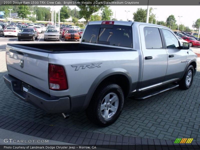 Bright Silver Metallic / Dark Slate/Medium Graystone 2010 Dodge Ram 1500 TRX Crew Cab