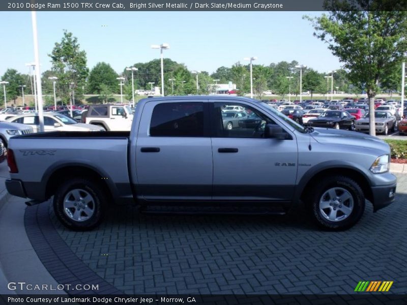 Bright Silver Metallic / Dark Slate/Medium Graystone 2010 Dodge Ram 1500 TRX Crew Cab