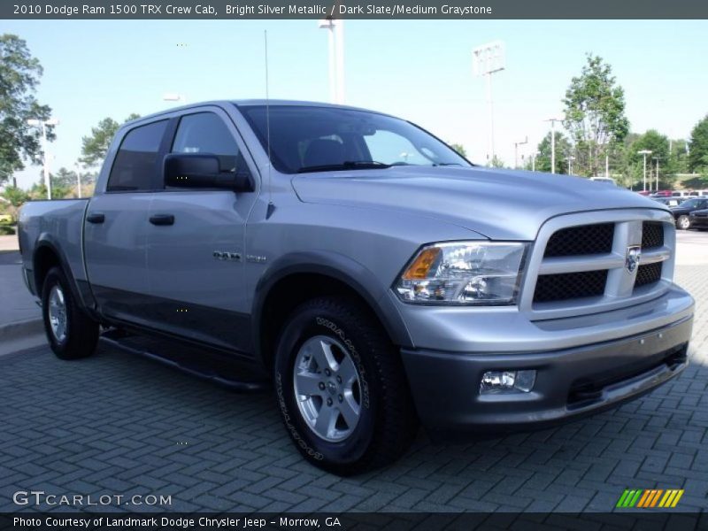Bright Silver Metallic / Dark Slate/Medium Graystone 2010 Dodge Ram 1500 TRX Crew Cab