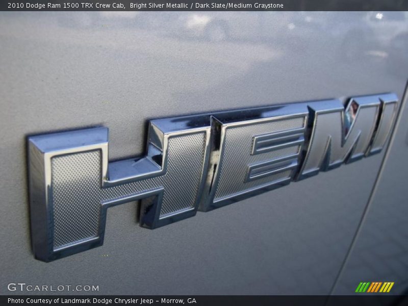 Bright Silver Metallic / Dark Slate/Medium Graystone 2010 Dodge Ram 1500 TRX Crew Cab
