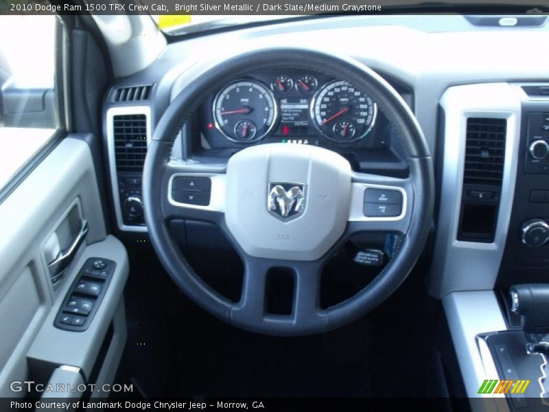 Bright Silver Metallic / Dark Slate/Medium Graystone 2010 Dodge Ram 1500 TRX Crew Cab