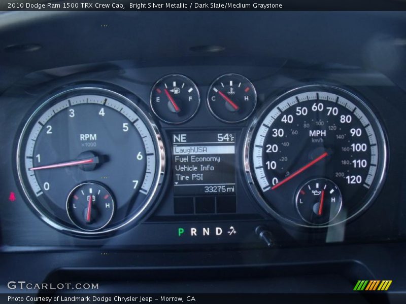 Bright Silver Metallic / Dark Slate/Medium Graystone 2010 Dodge Ram 1500 TRX Crew Cab