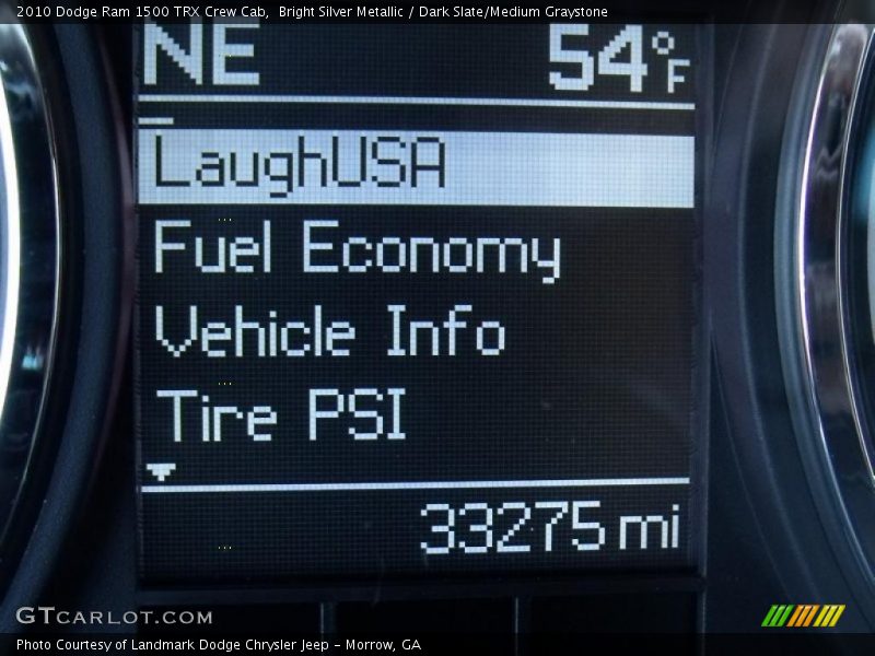 Bright Silver Metallic / Dark Slate/Medium Graystone 2010 Dodge Ram 1500 TRX Crew Cab