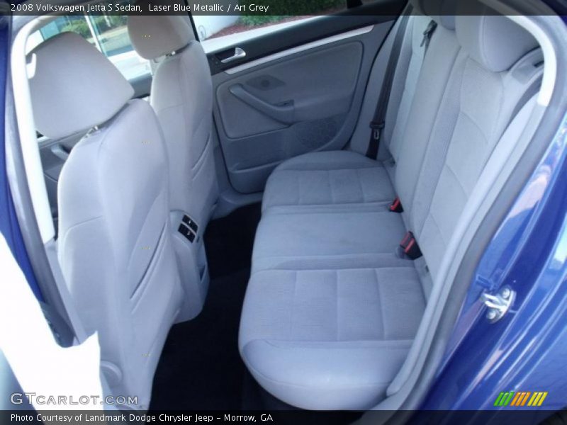 Laser Blue Metallic / Art Grey 2008 Volkswagen Jetta S Sedan