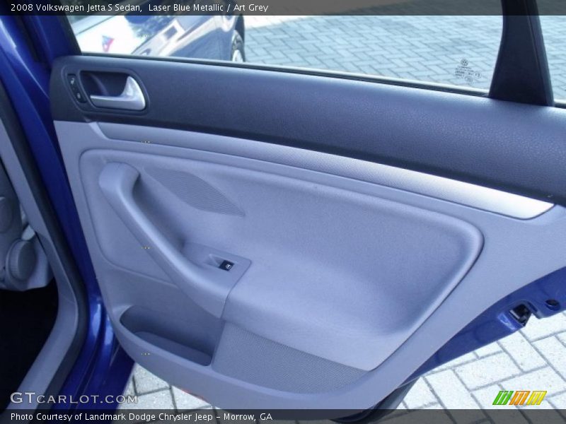Laser Blue Metallic / Art Grey 2008 Volkswagen Jetta S Sedan