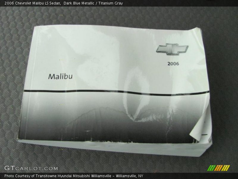 Dark Blue Metallic / Titanium Gray 2006 Chevrolet Malibu LS Sedan