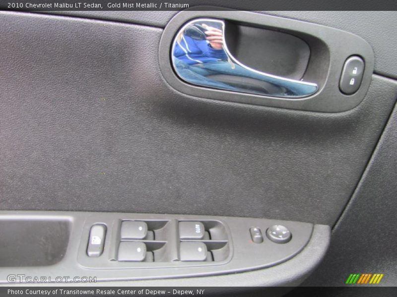Gold Mist Metallic / Titanium 2010 Chevrolet Malibu LT Sedan