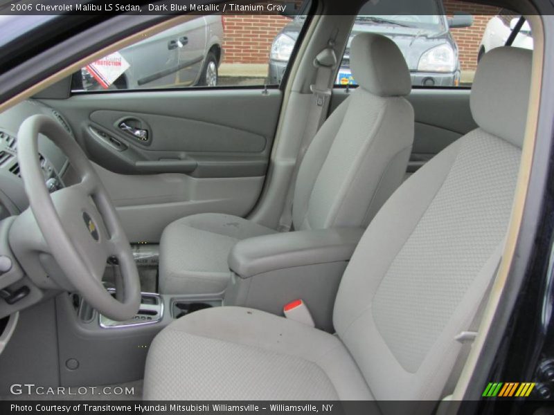 Dark Blue Metallic / Titanium Gray 2006 Chevrolet Malibu LS Sedan