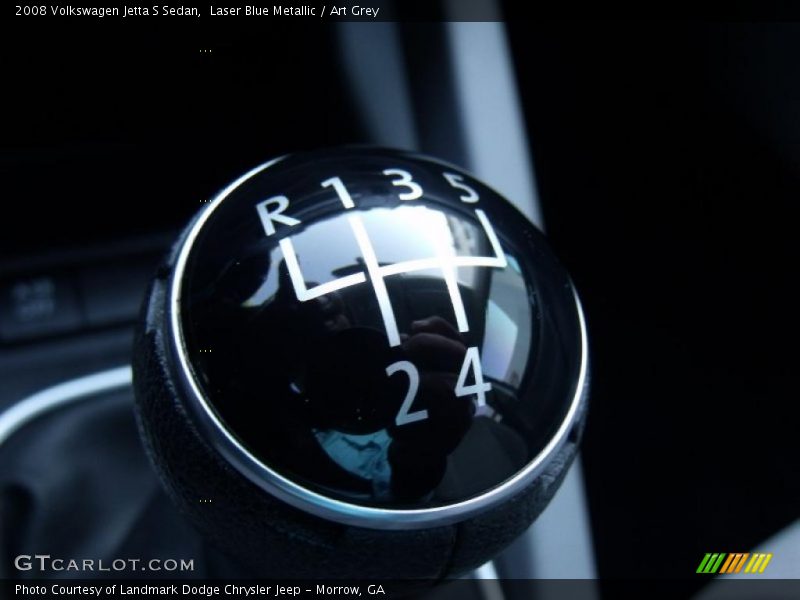 Laser Blue Metallic / Art Grey 2008 Volkswagen Jetta S Sedan