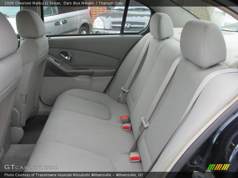 Dark Blue Metallic / Titanium Gray 2006 Chevrolet Malibu LS Sedan