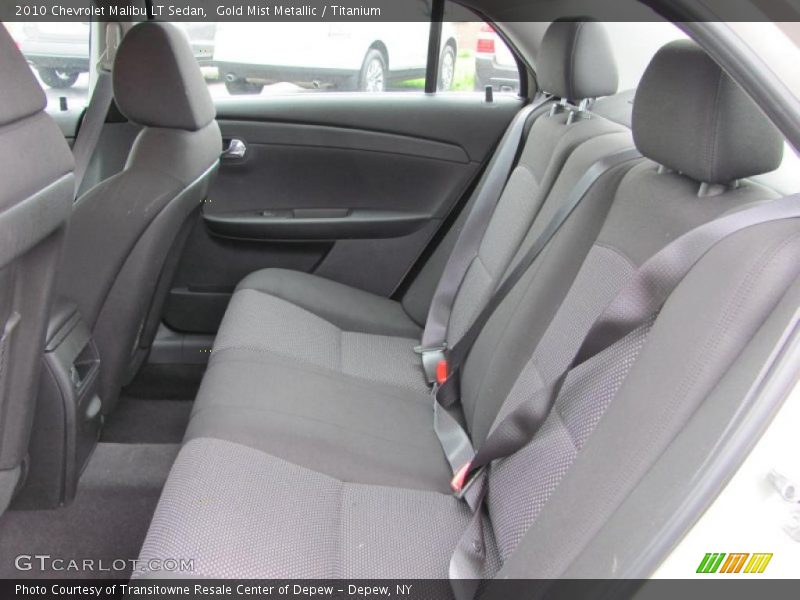 Gold Mist Metallic / Titanium 2010 Chevrolet Malibu LT Sedan