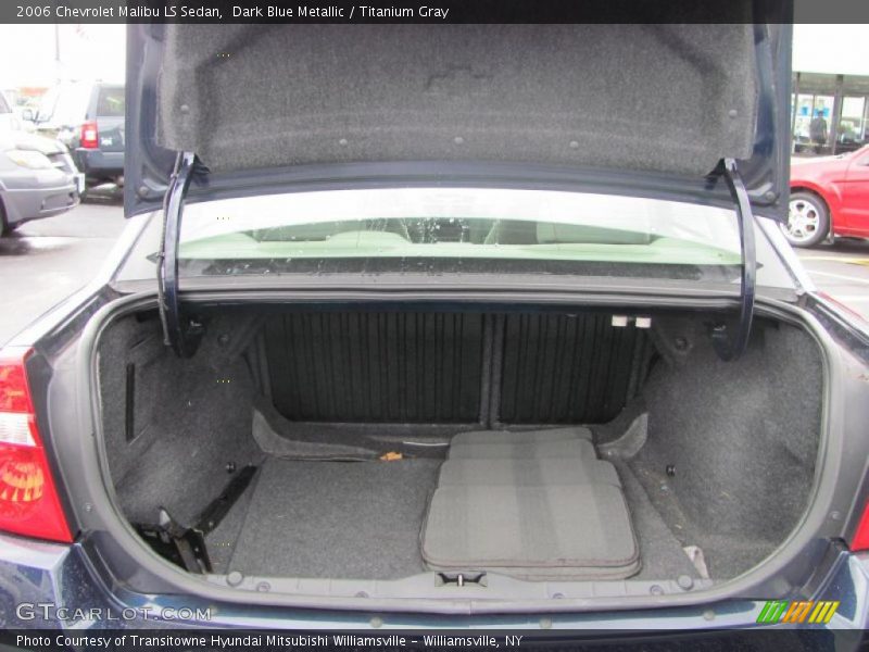 Dark Blue Metallic / Titanium Gray 2006 Chevrolet Malibu LS Sedan
