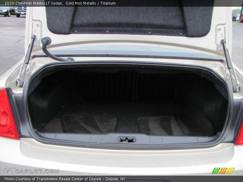 Gold Mist Metallic / Titanium 2010 Chevrolet Malibu LT Sedan