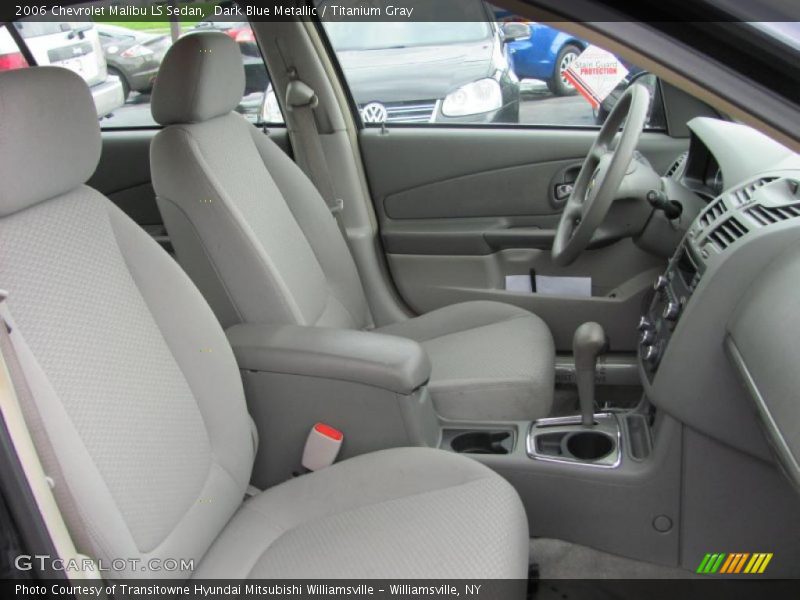 Dark Blue Metallic / Titanium Gray 2006 Chevrolet Malibu LS Sedan