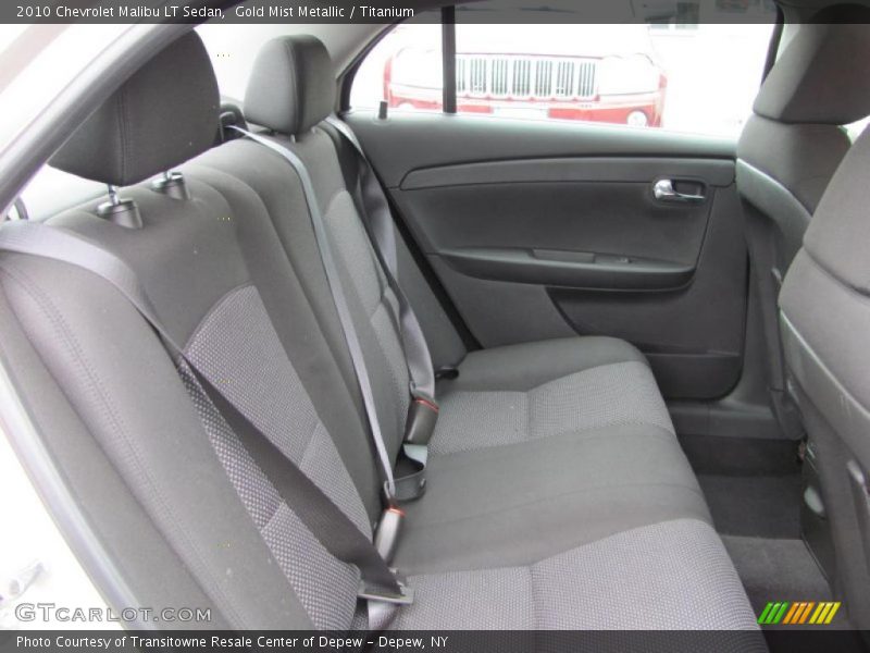 Gold Mist Metallic / Titanium 2010 Chevrolet Malibu LT Sedan